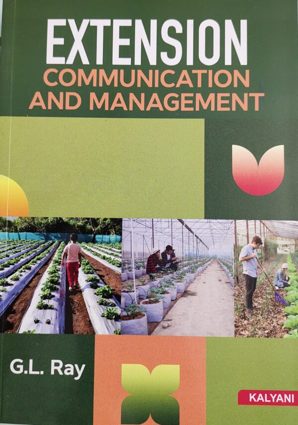 Extension Communication and Management 8th Reprinted Edition 2026 by G.L. Ray – Agricultural Extension Textbook for ICAR Exam Preparation & Rural Development Studies
