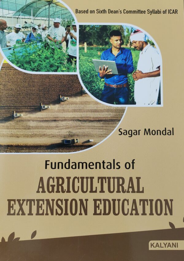 “Fundamentals of Agricultural Extension Education (1st Edition, Reprinted 2026) by R.V. Singh | Comprehensive Guide to Rural Development, Farmer Training & Agricultural Communication