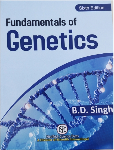 Fundamentals Of Genetics 6Ed (Pb 2023) [paperback] Dr. B. D. Singh [Jan 01, 2022]