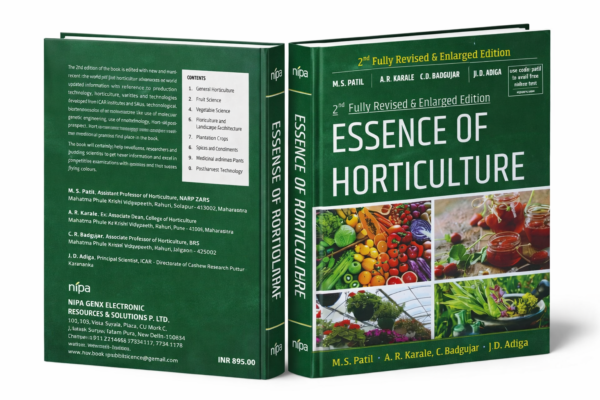 Essence of Horticulture 2nd Edition – ICAR, JRF, SRF, NET, UPSC Agriculture Exam Guide