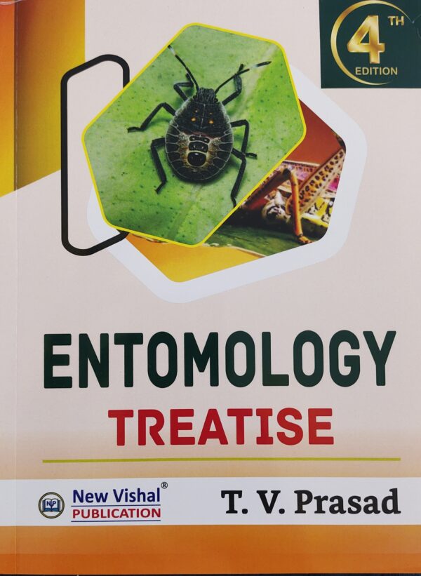 1001002672 Entomology Treatise 4th Edition by T.V. Prasad | Agricultural & General Entomology Textbook