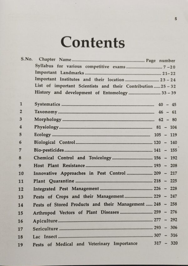 1001002678 Entomology Treatise 4th Edition by T.V. Prasad | Agricultural & General Entomology Textbook